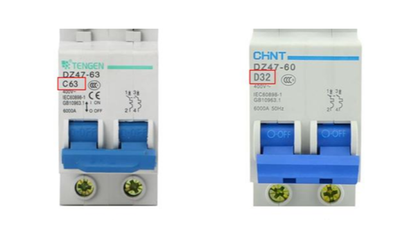 空氣開關(guān)C型與D型如何選擇？